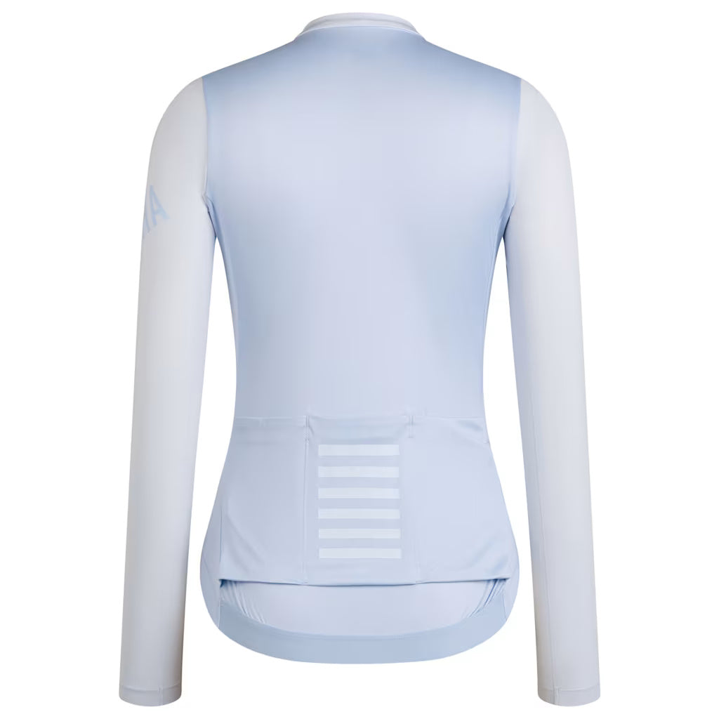Maglia maniche lunghe donna Rapha Pro Team Lightweight - Azzurro Rapha