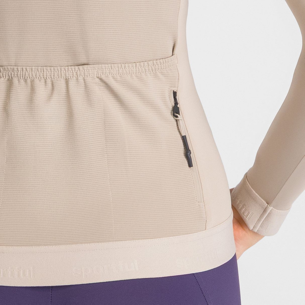 Sportful Srk women long sleeve jersey - Beige