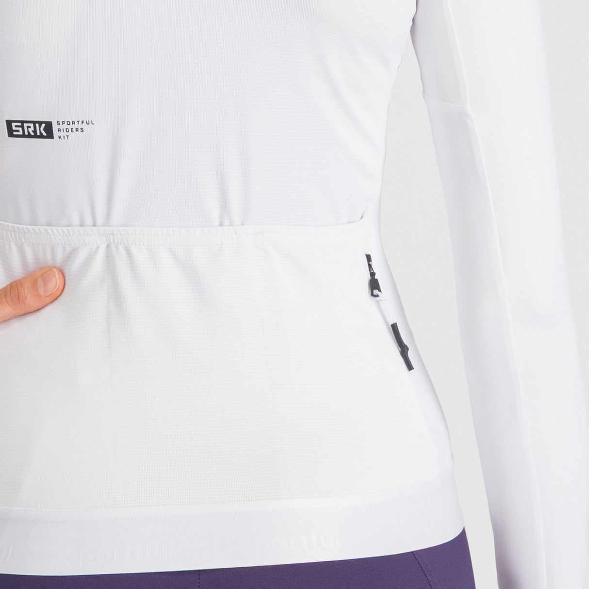 Sportful Srk women long sleeve jersey - White