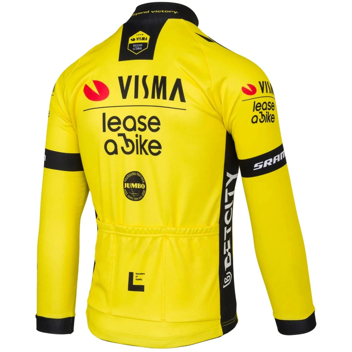 Maglia maniche lunghe Team Visma Lease a bike 2025 - H
