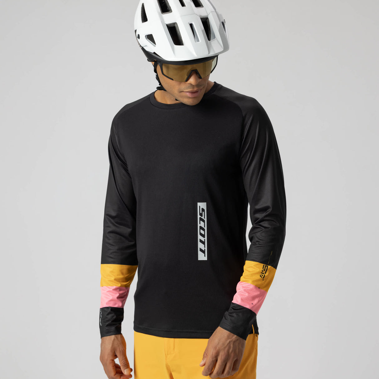 Maillot de manga larga btt Scott Tuned - Negro