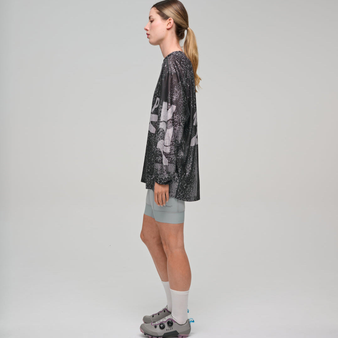 Maglia mtb maniche lunghe Maap Alt_Road Mesh Tee - Grigio Maap