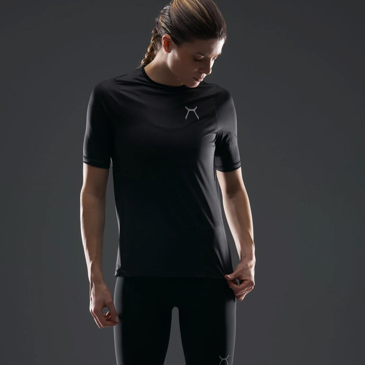 Maglia running Donna Hardskin Formulae - Nero Hardskin