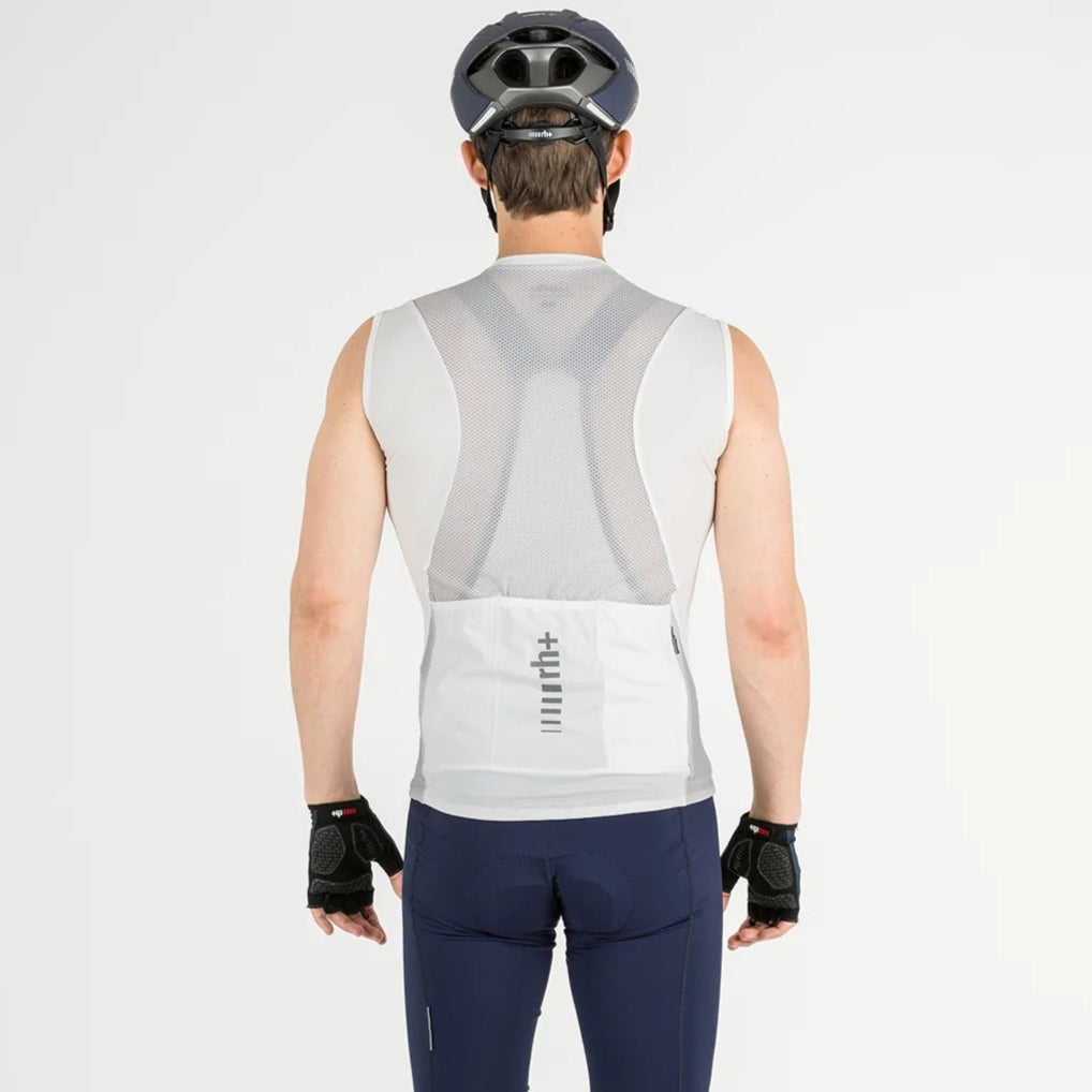 Maglia senza maniche Rh+ Vento - Bianco Zerorh