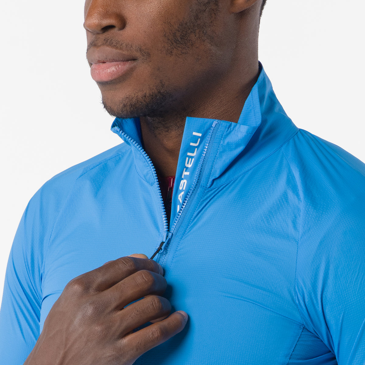 Mantellina Castelli Transition Air - Blu Castelli
