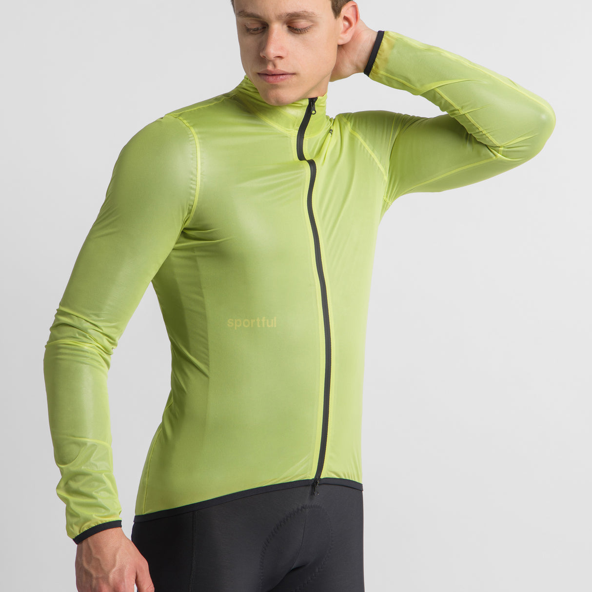 Mantellina Sportful Aqua Light - Giallo Sportful