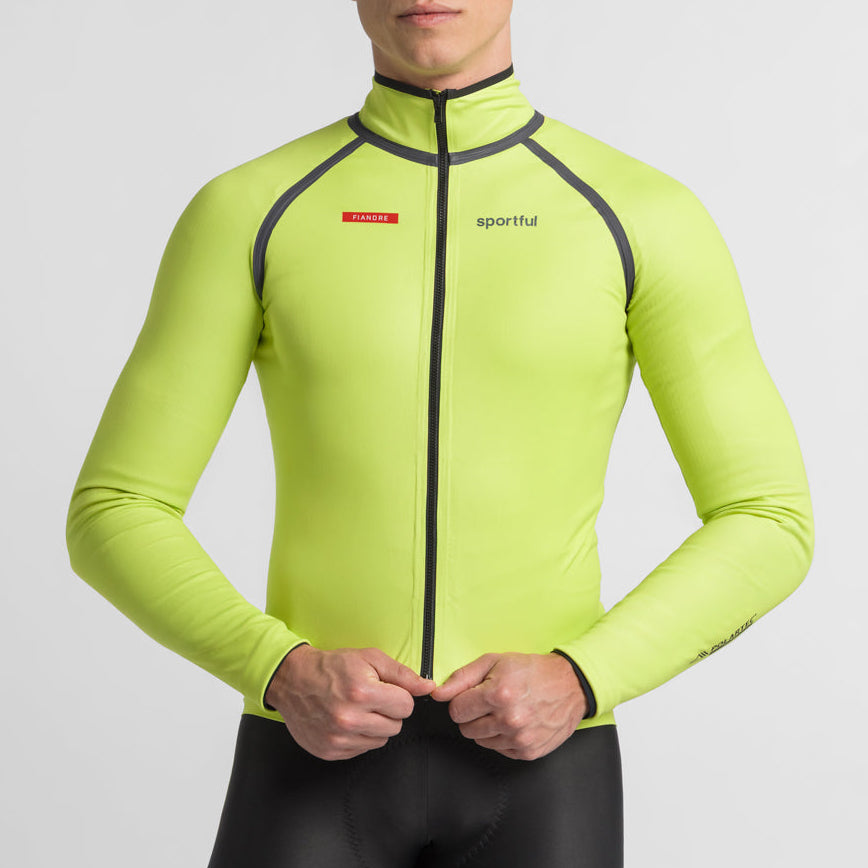 Mantellina Sportful Fiandre Hyper - Giallo Sportful