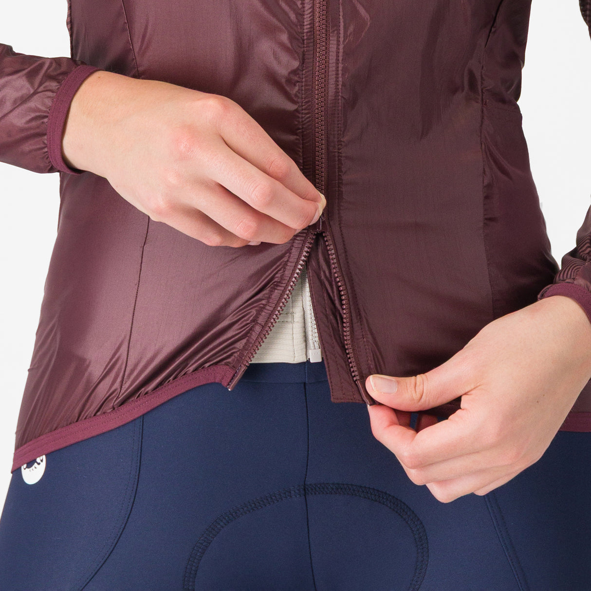 Castelli Aria Shell 2 women jacket - Bordeaux
