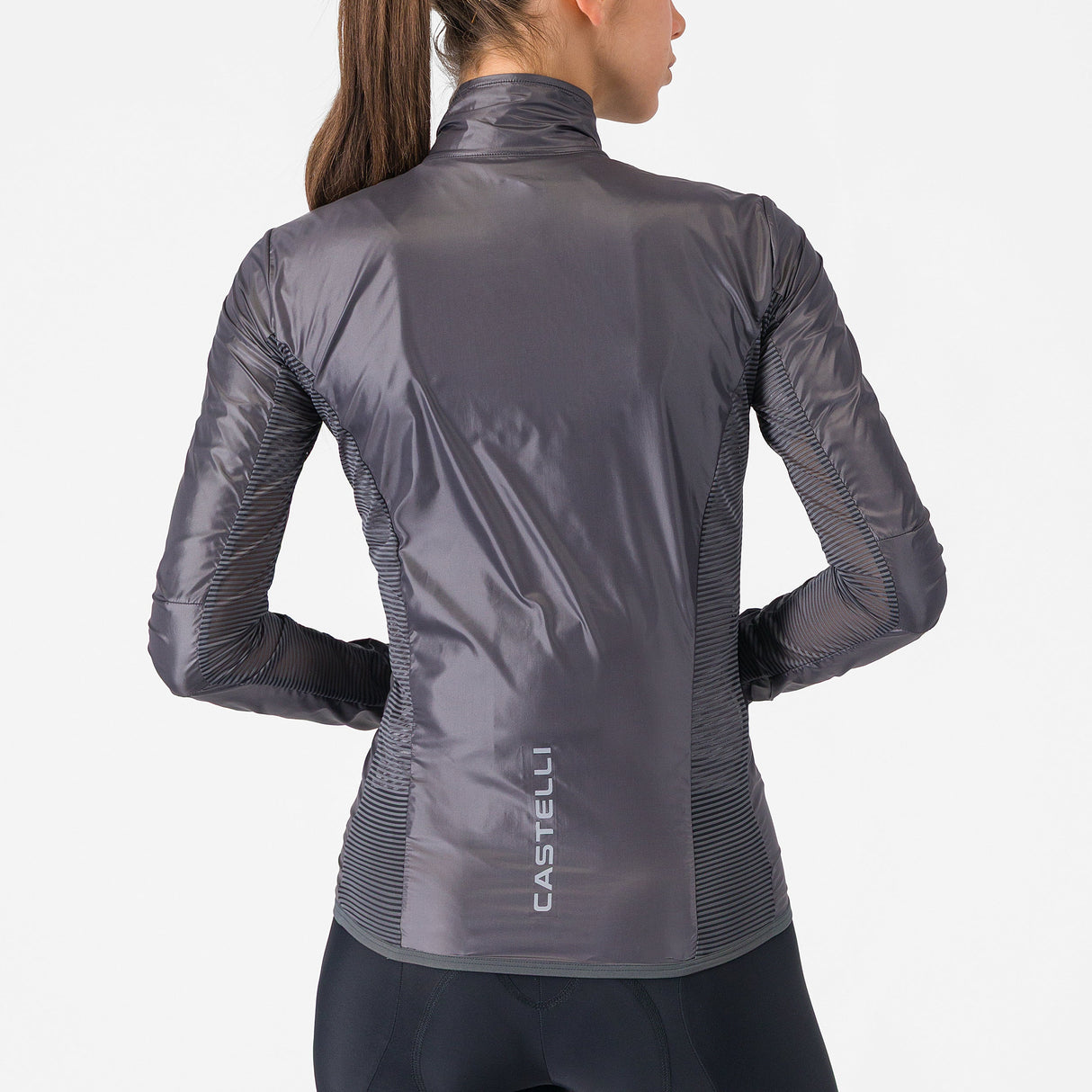 Mantellina donna Castelli Aria Shell 2 - Grigio Castelli