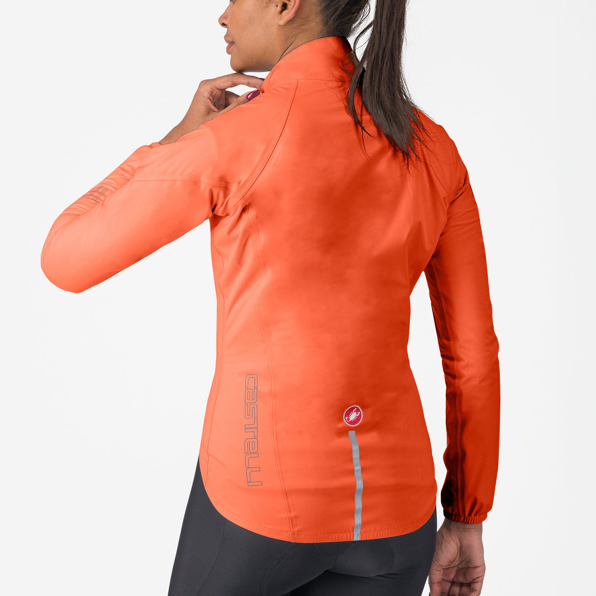 Chaquetas mujer Castelli Emergency 3 Rain - Naranja