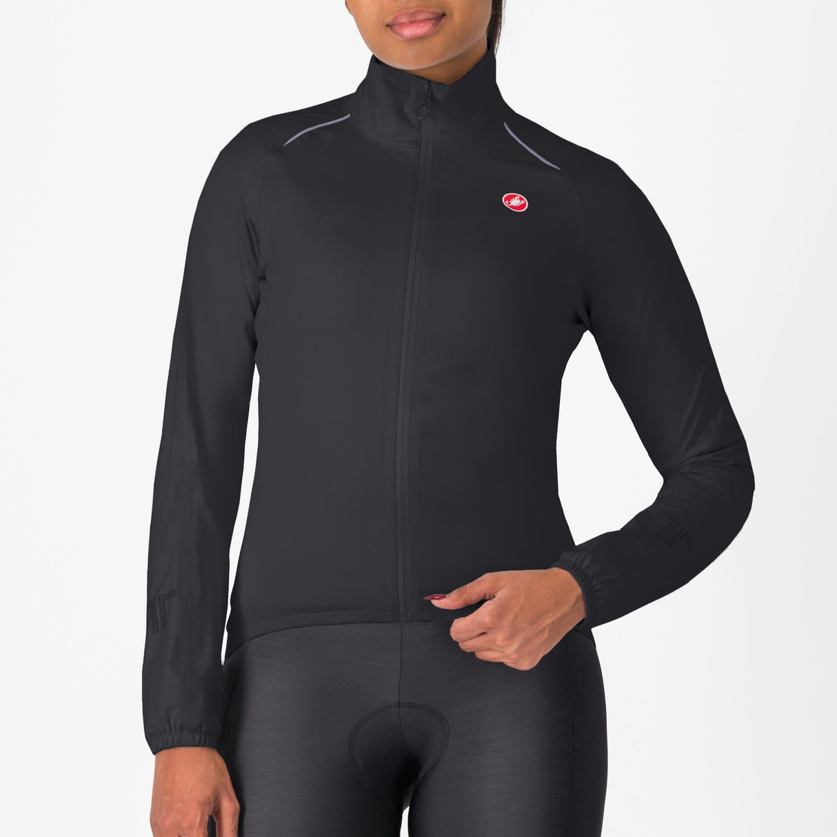 Mantellina donna Castelli Emergency 3 Rain - Nero Castelli