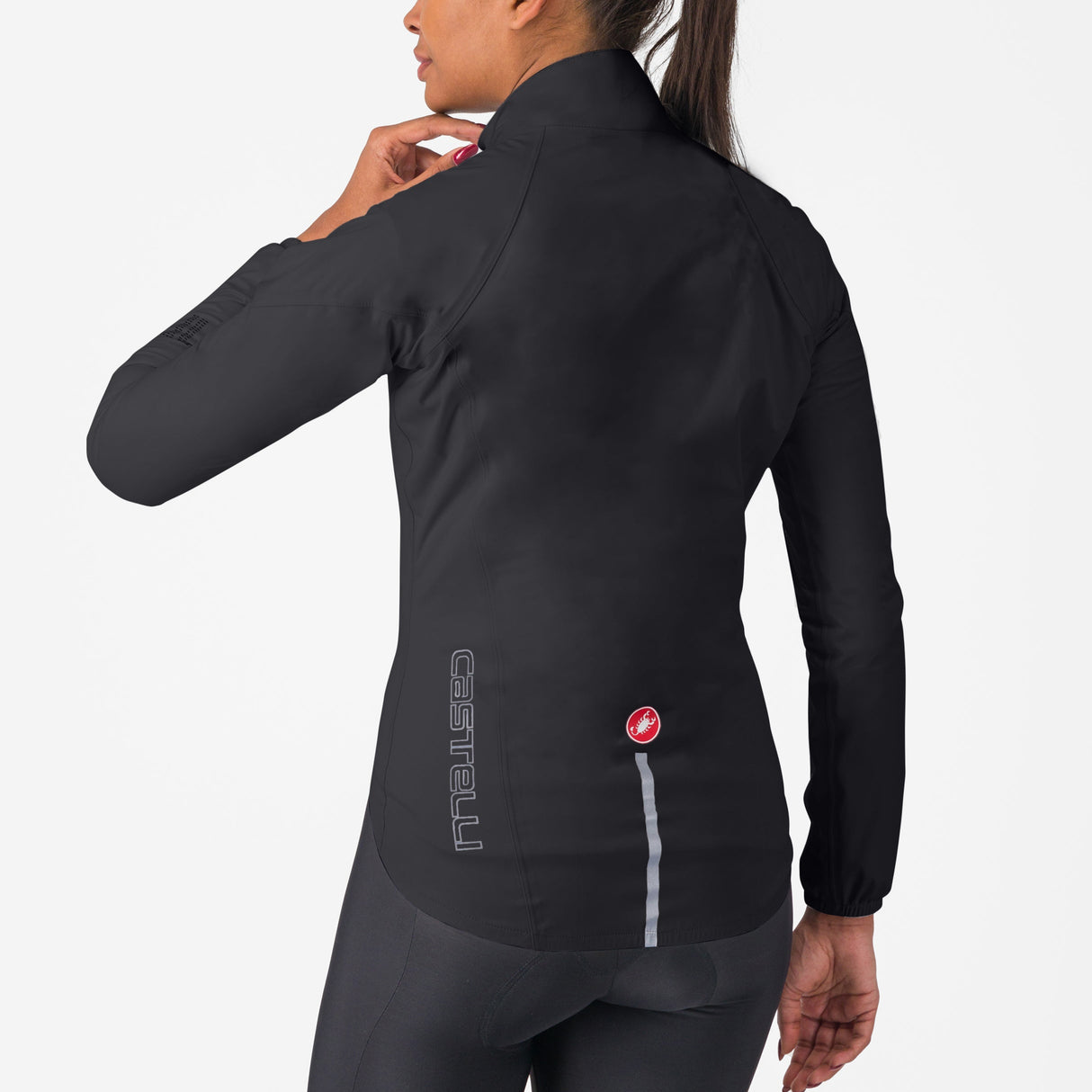 Mantellina donna Castelli Emergency 3 Rain - Nero Castelli