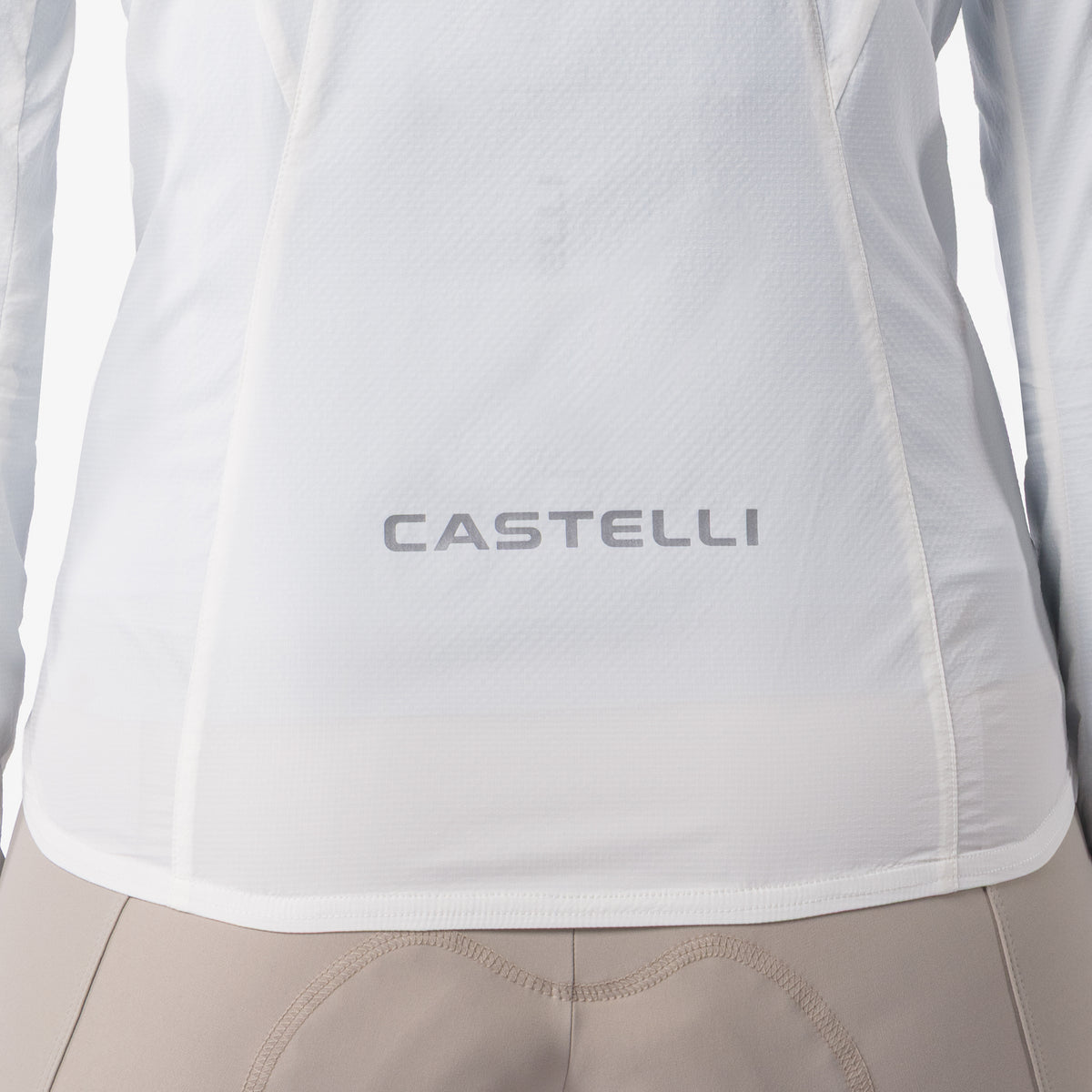Mantellina donna Castelli Transition Air - Bianco Castelli