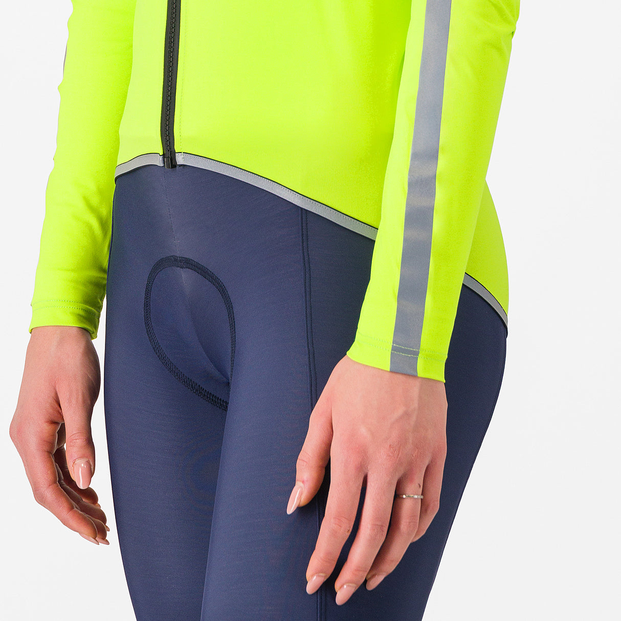 Mantellina donna Castelli Ultra Rain Cape - Giallo Castelli