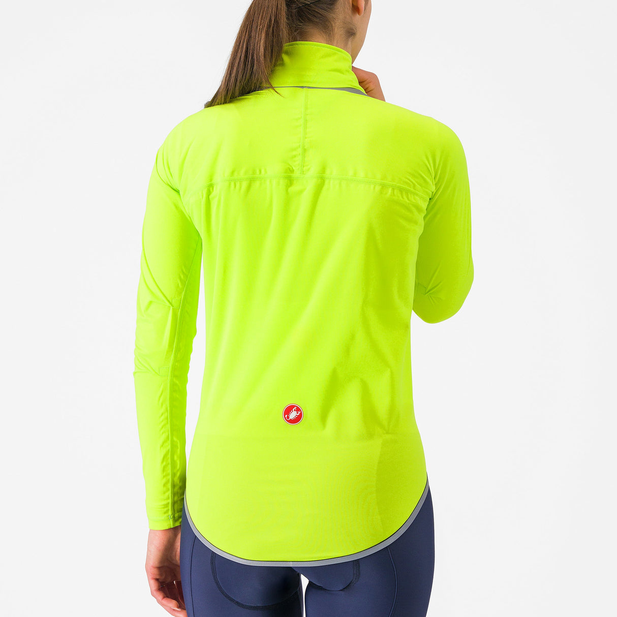 Mantellina donna Castelli Ultra Rain Cape - Giallo Castelli