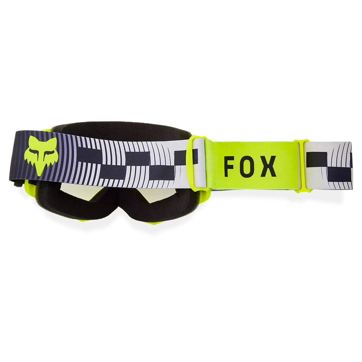 Maschera Fox Main Collect Mirrored - Grigio Giallo Fox