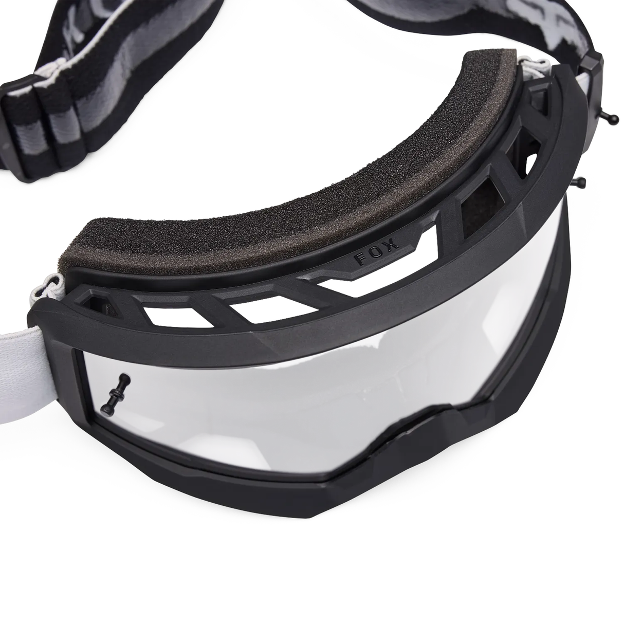 Maschera Fox Main - Nero bianco Fox