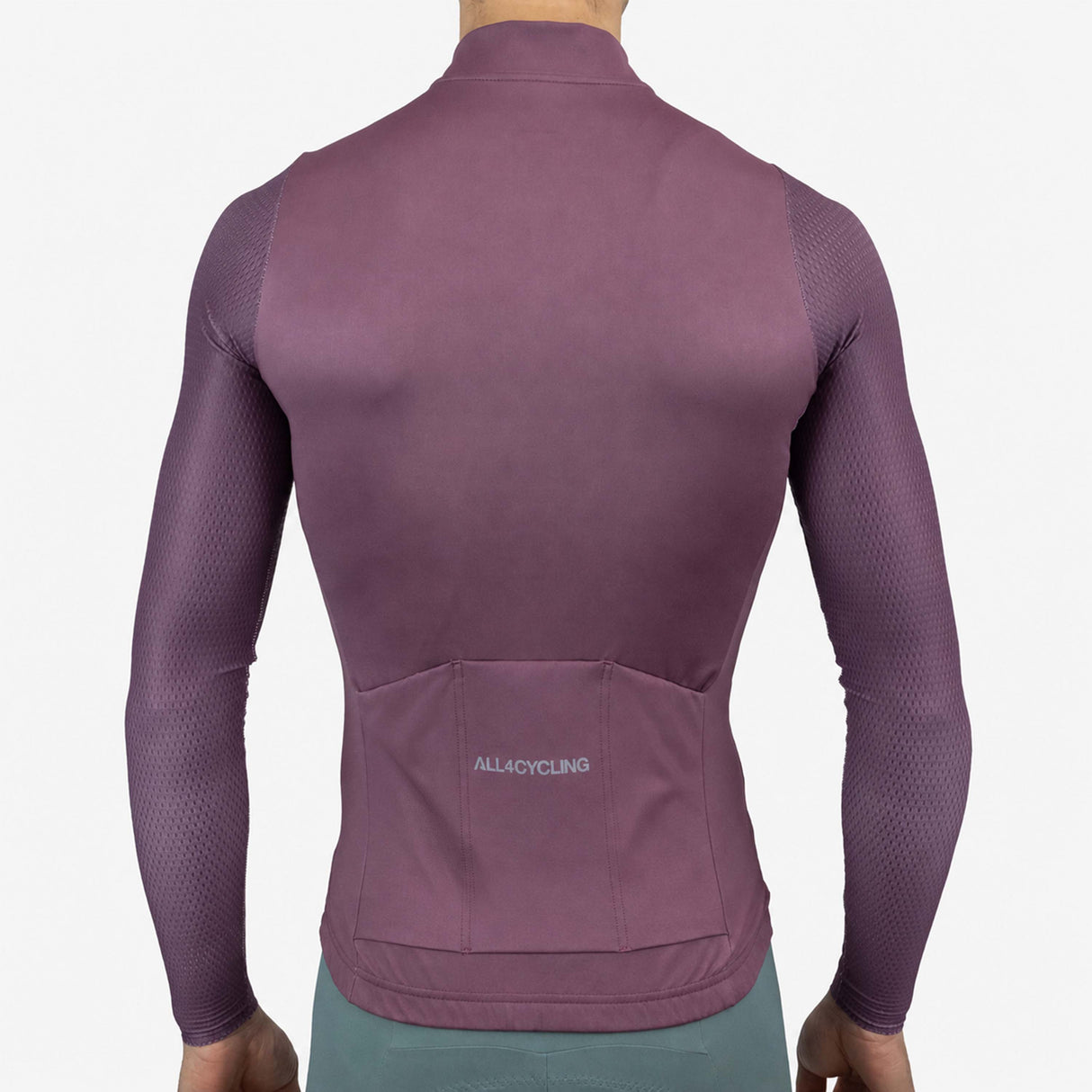 Maglia maniche lunghe All4cycling Color - Bordeaux