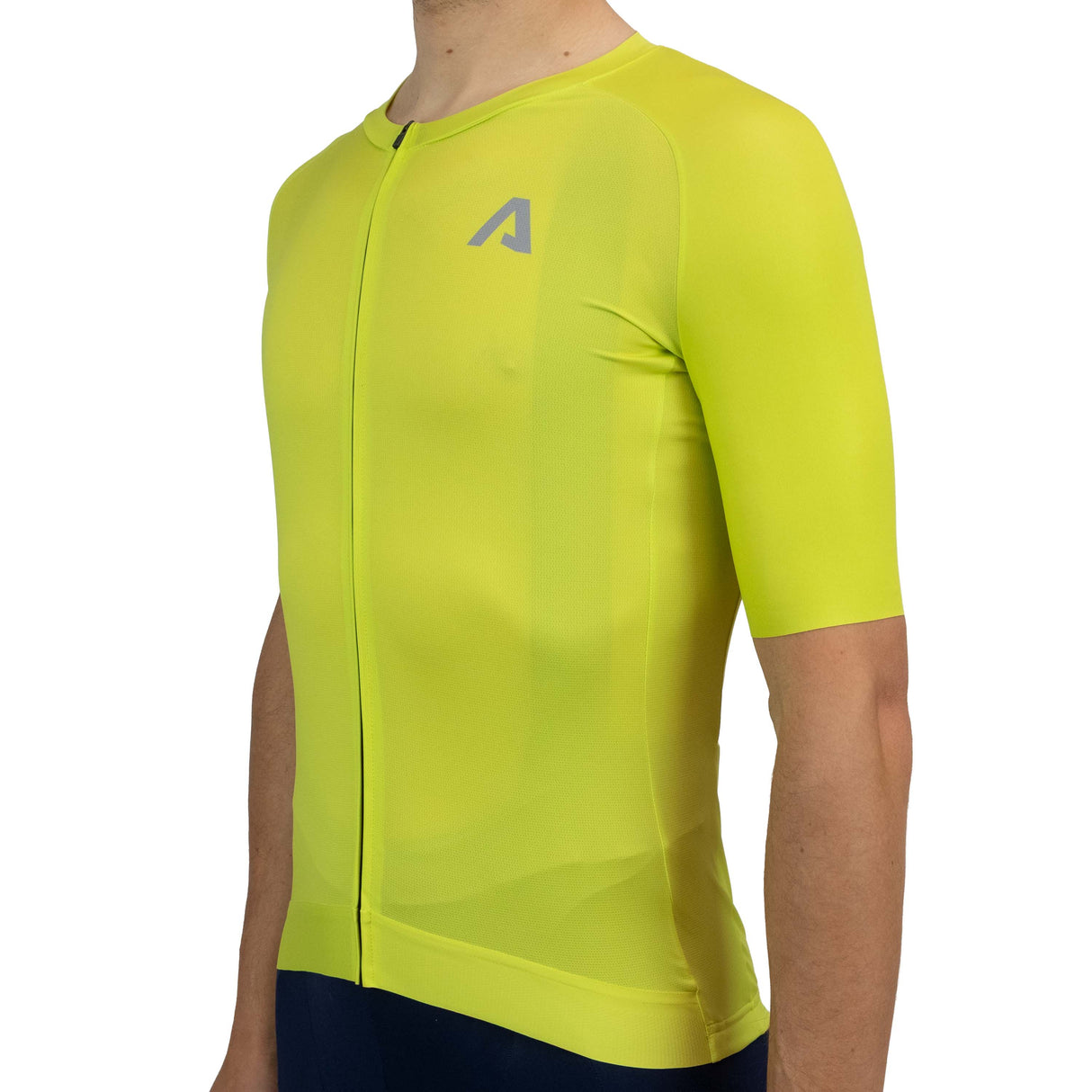 Trikot All4cycling Training Color - Neongrün
