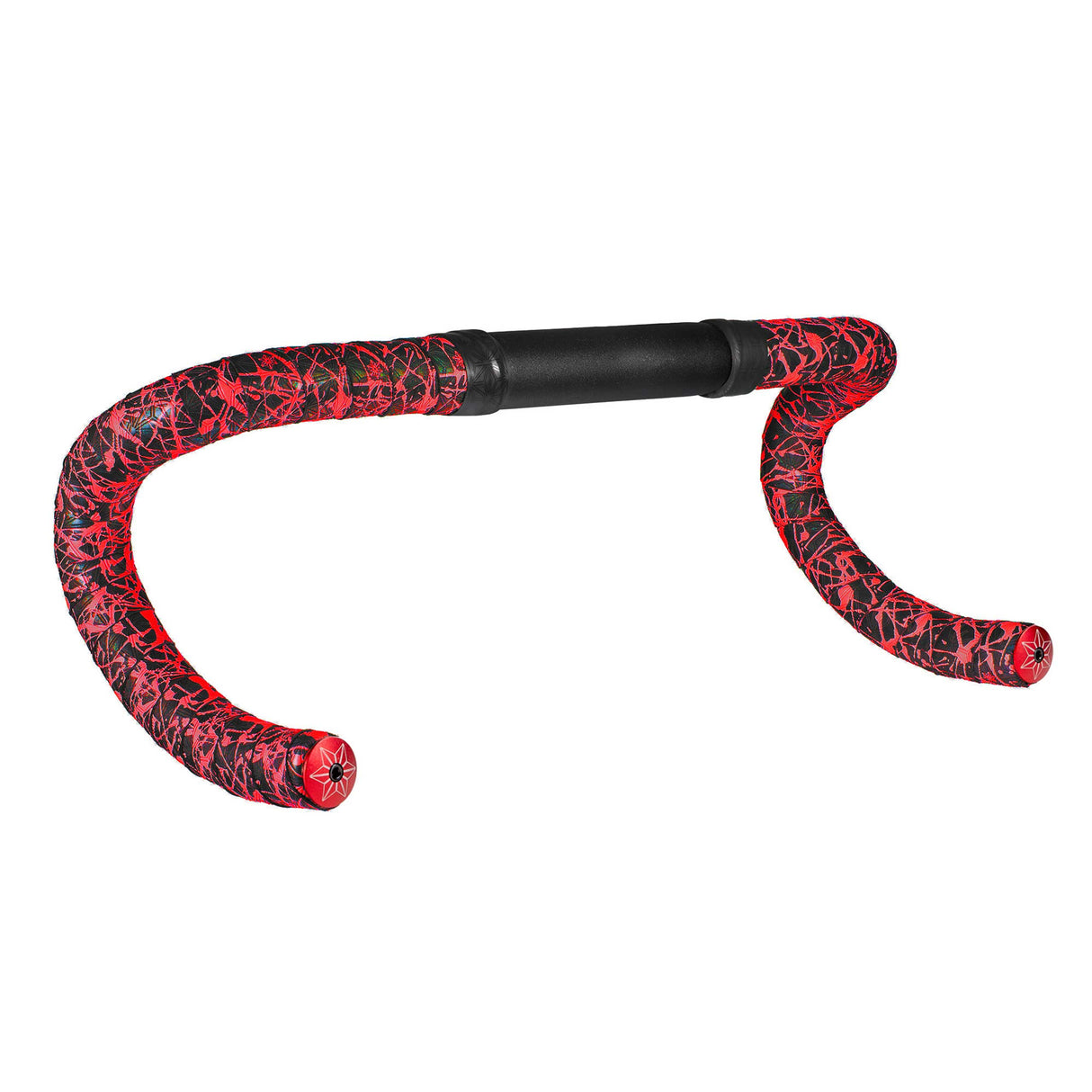Nastro Manubrio Supacaz Super Sticky Kush Splat - Rosso Supacaz