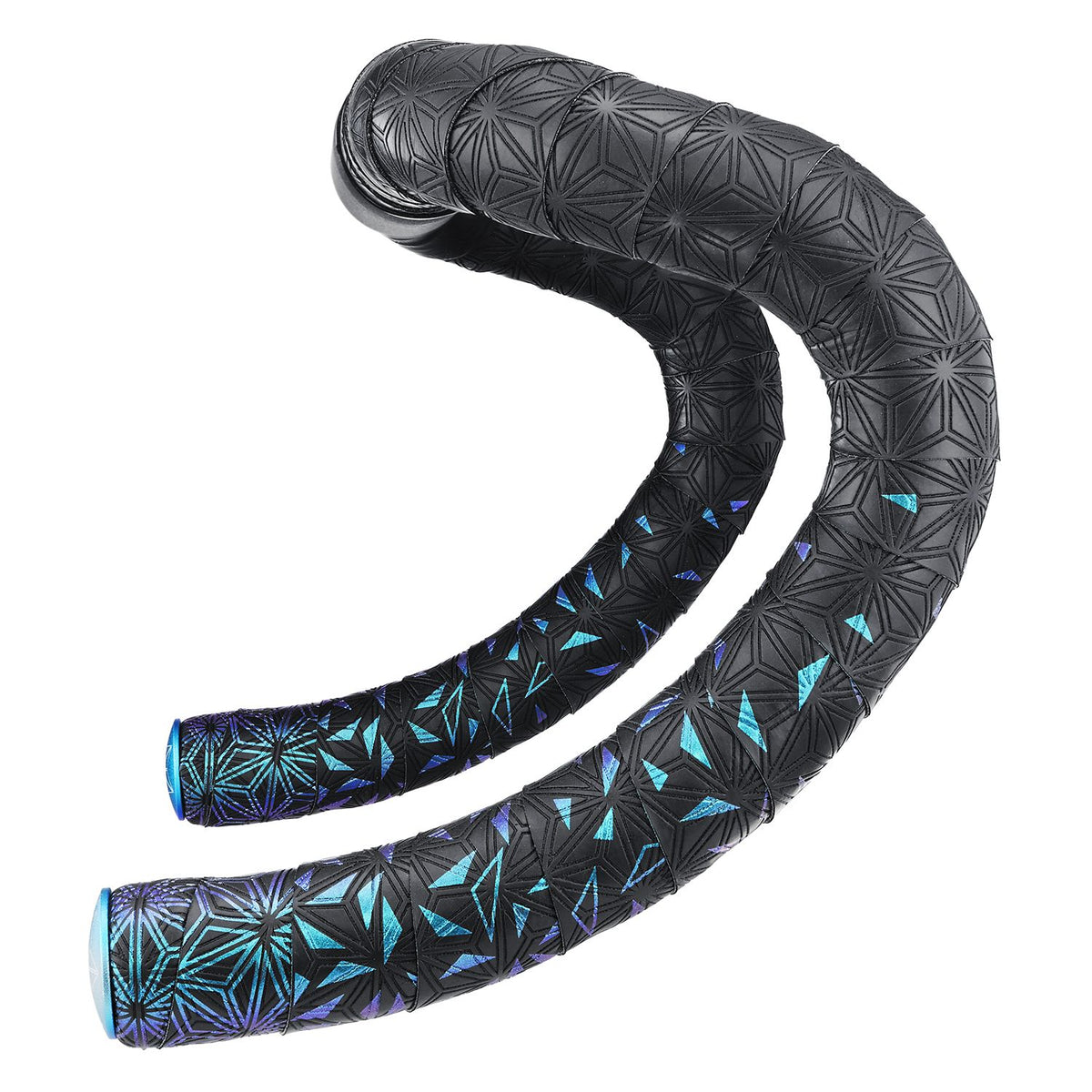 Supacaz Super Sticky Kush Handlebar Tape - Star Fade Blue Refractor