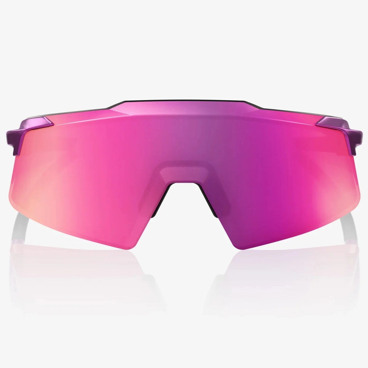 100% Aerocraft Brille - Gloss Purple Chrome Purple Multilayer