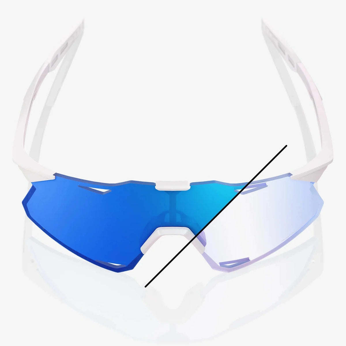 100% Hypercraft Brille - Bastille Blue Mirror Photochromic