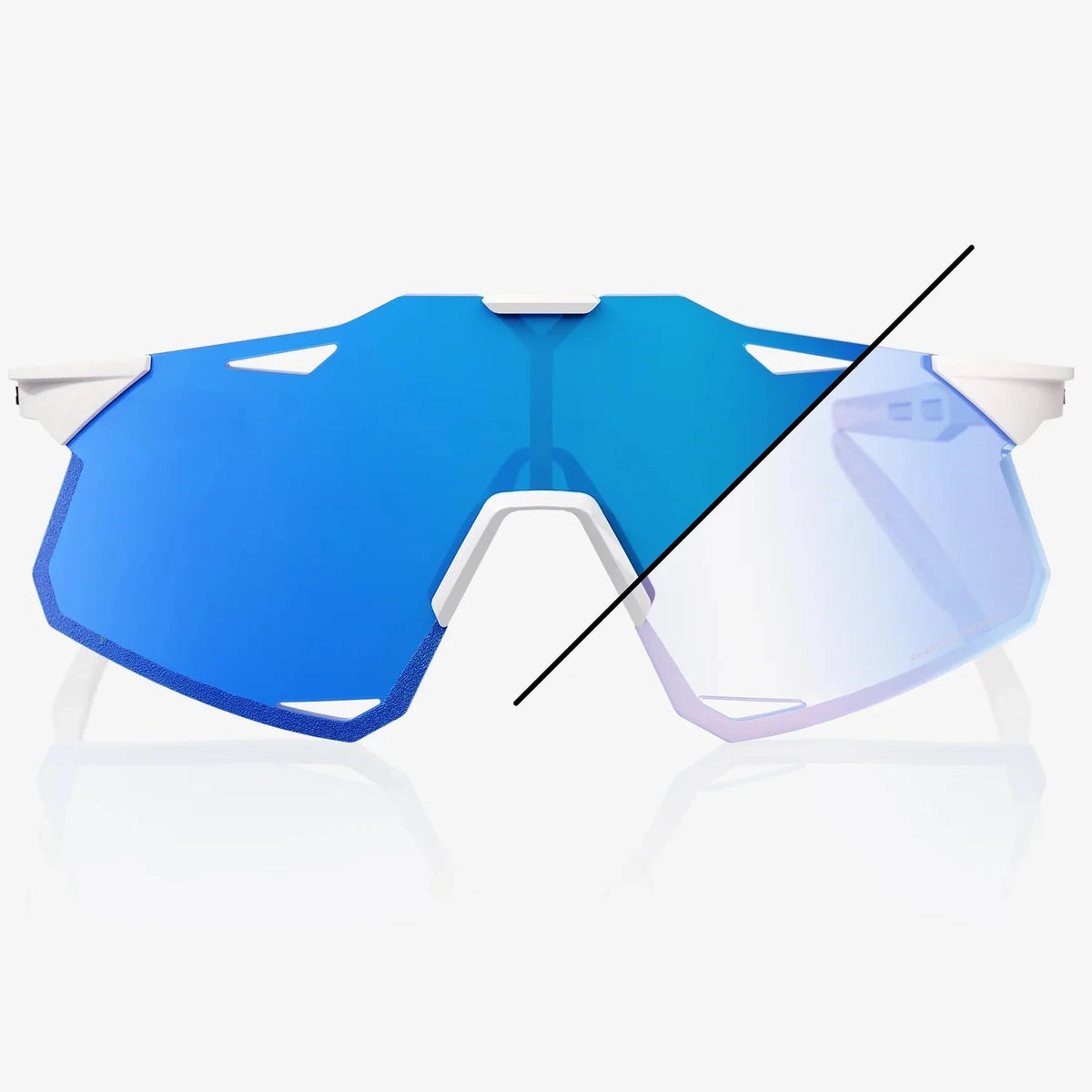 100% Hypercraft Brille - Bastille Blue Mirror Photochromic