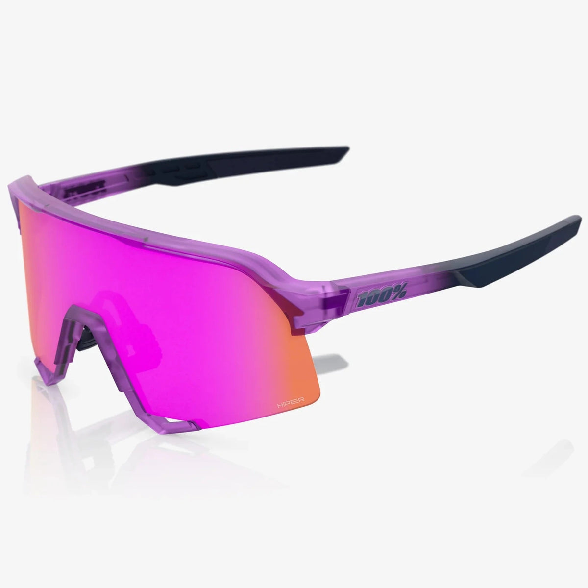 100% S3 Glasses - Toyoko HiPER Vital Pink Mirror