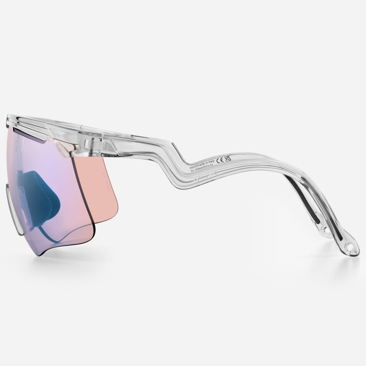 Occhiali Alba Optics Delta - Crystal Glossy Vzum F-Lens Flamingo Alba Optics