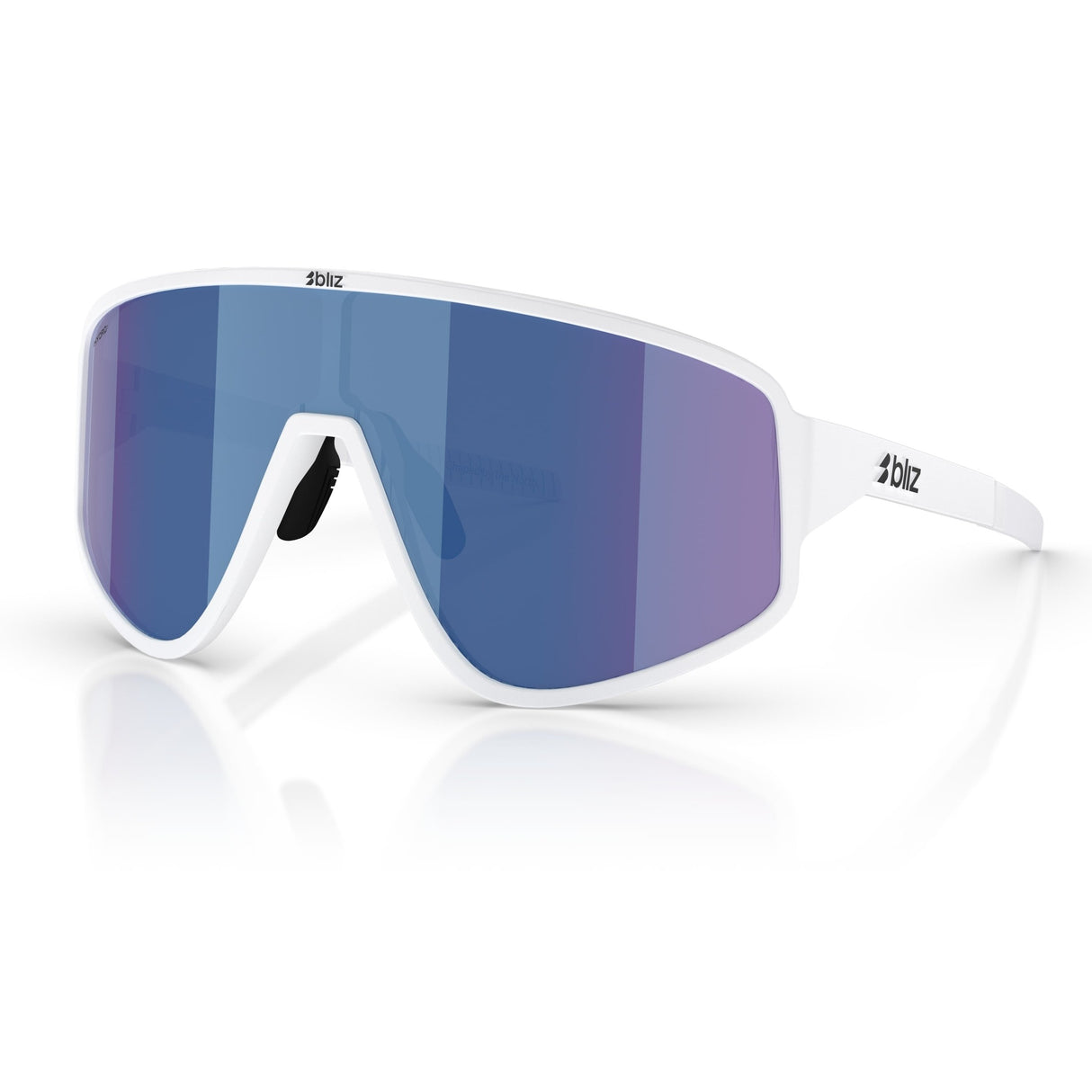Occhiali Bliz A004 - Matte White Blue Bliz