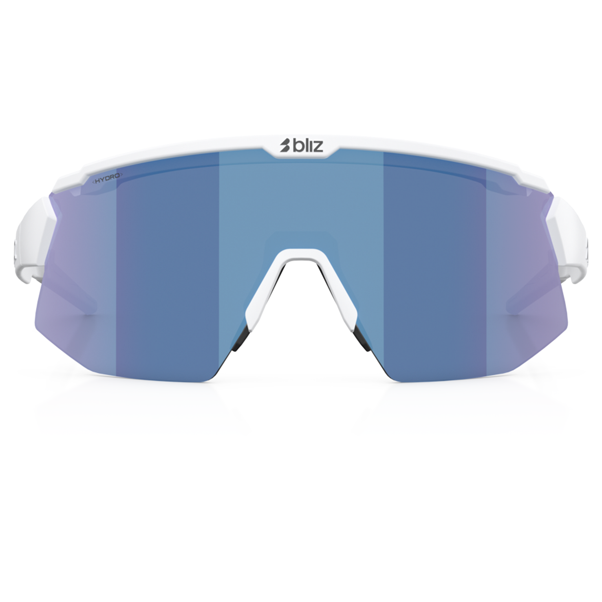 Occhiali Bliz Breeze Small - Matte White Smoke Blue Bliz