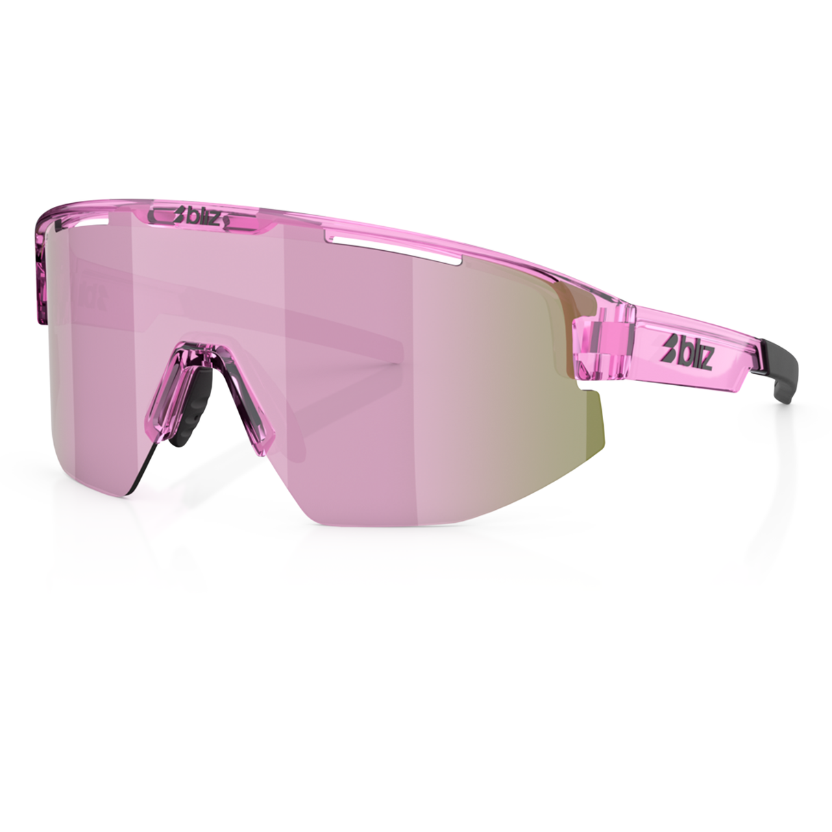 Gafas Bliz Matrix Small - Transparent Pink Brown Rose