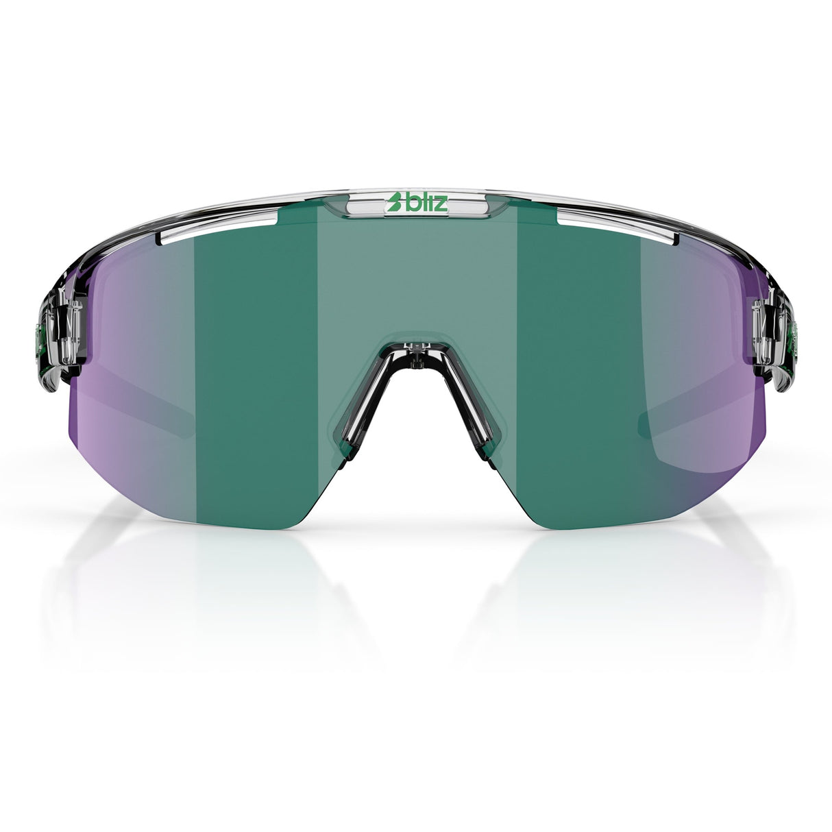 Occhiali Bliz Matrix Small - Transparent White Green Bliz