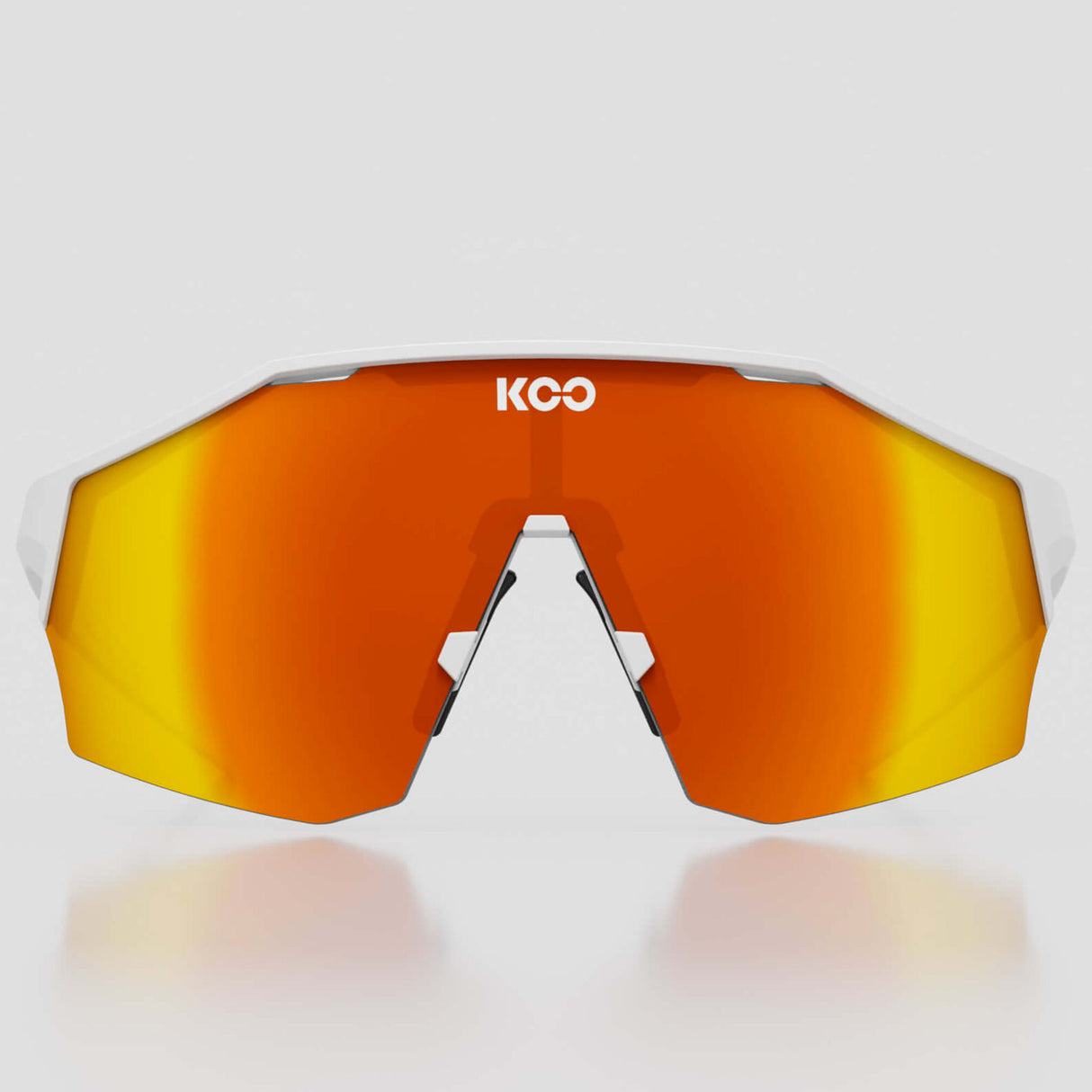 Occhiali KOO Alibi Large - White Matt Red KOO