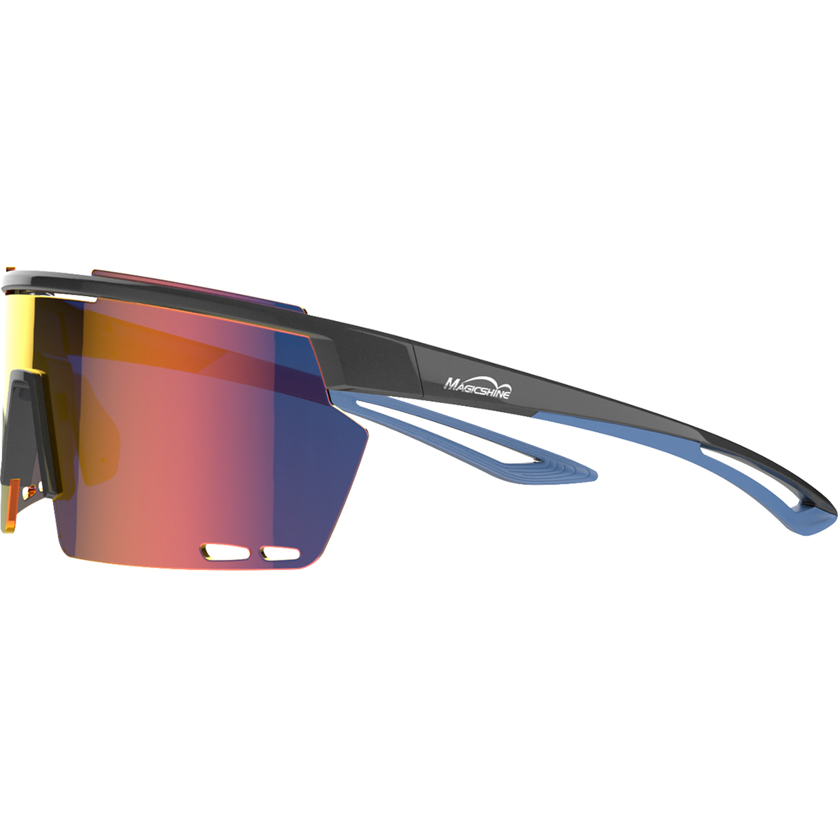 Lunettes Magicshine Rouler - Noir bleu