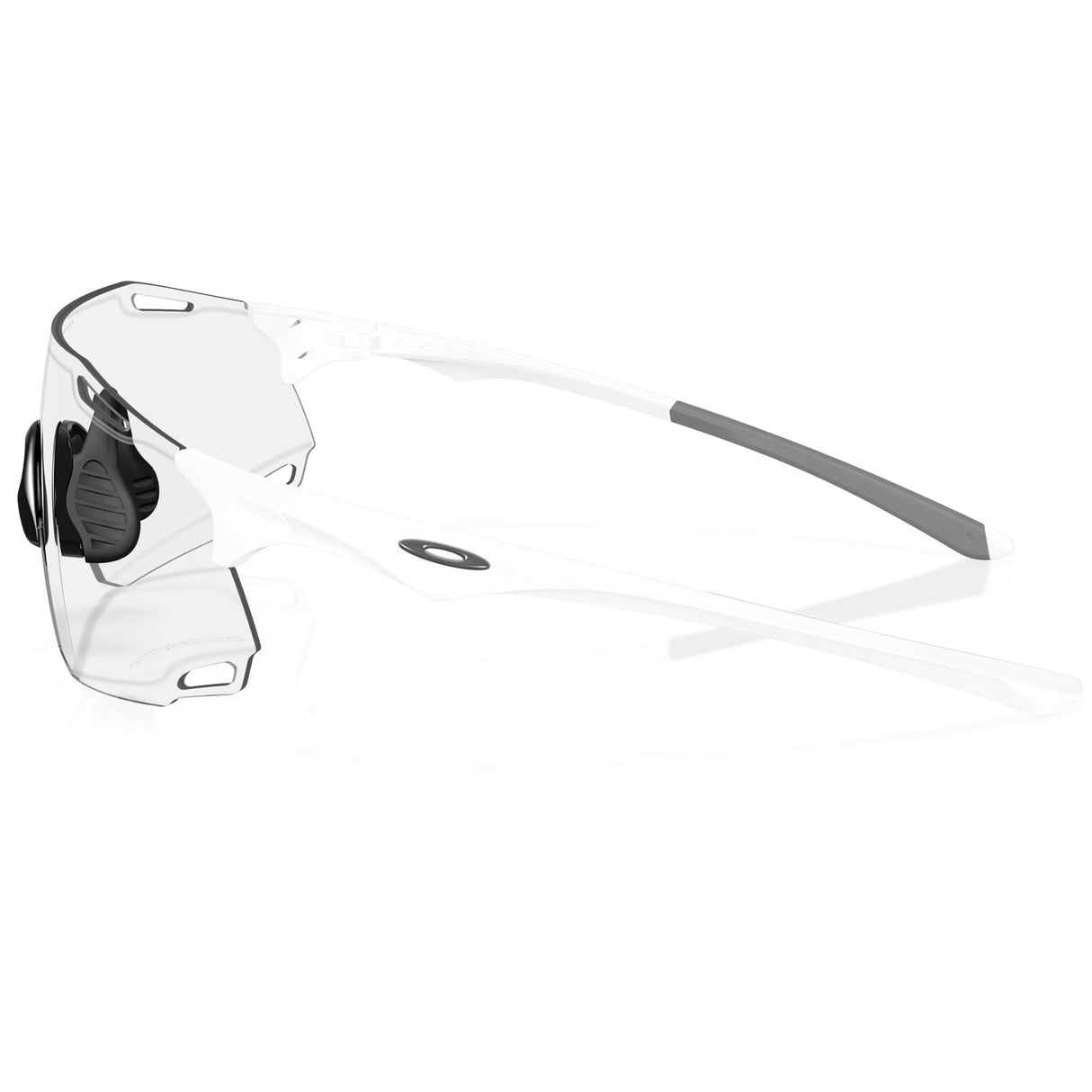 Oakley Cybr Dyno Glasses - Matte white iridium photochromic