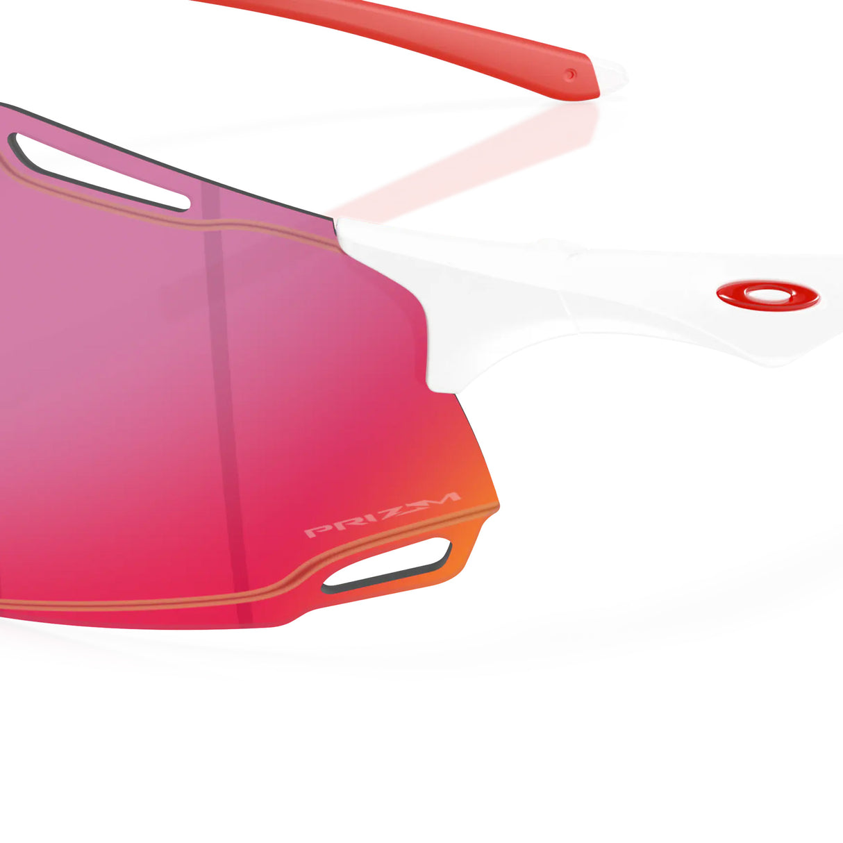 Occhiali Oakley Cybr Dyno - Polished white prizm road