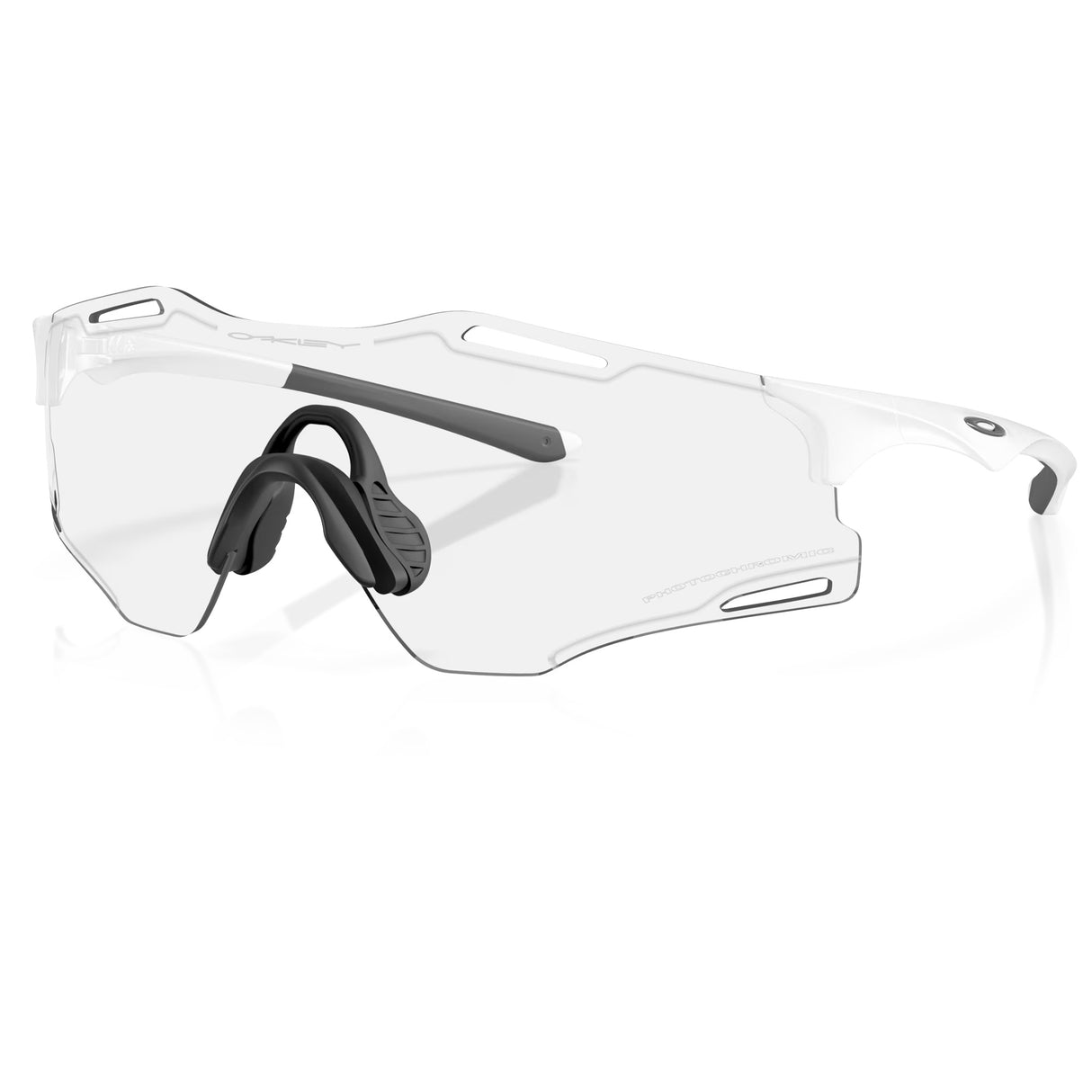 Occhiali Oakley Cybr Zero - Matt white iridium photochromic Oakley
