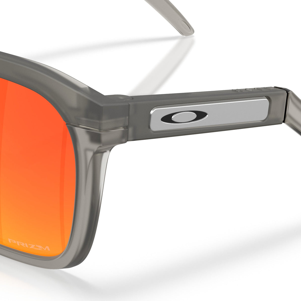 Occhiali Oakley HSTN SQ - Matte Grey Smoke Prizm Ruby Oakley