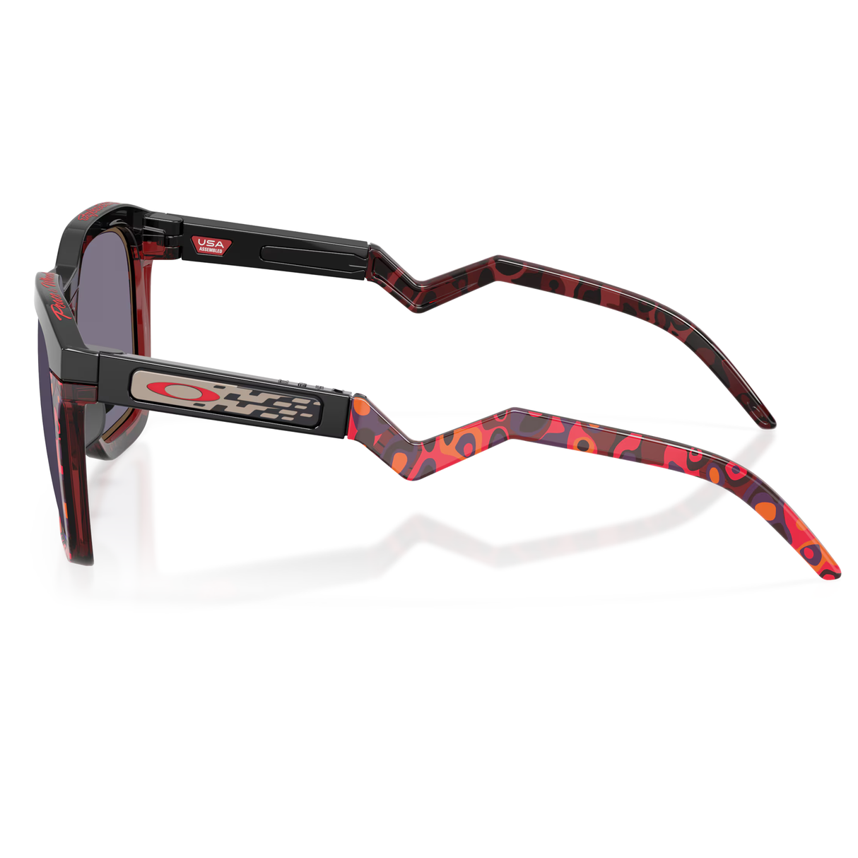 Occhiali Oakley HSTN SQ Troy Lee Designs - Polished Black Prizm Grey Oakley