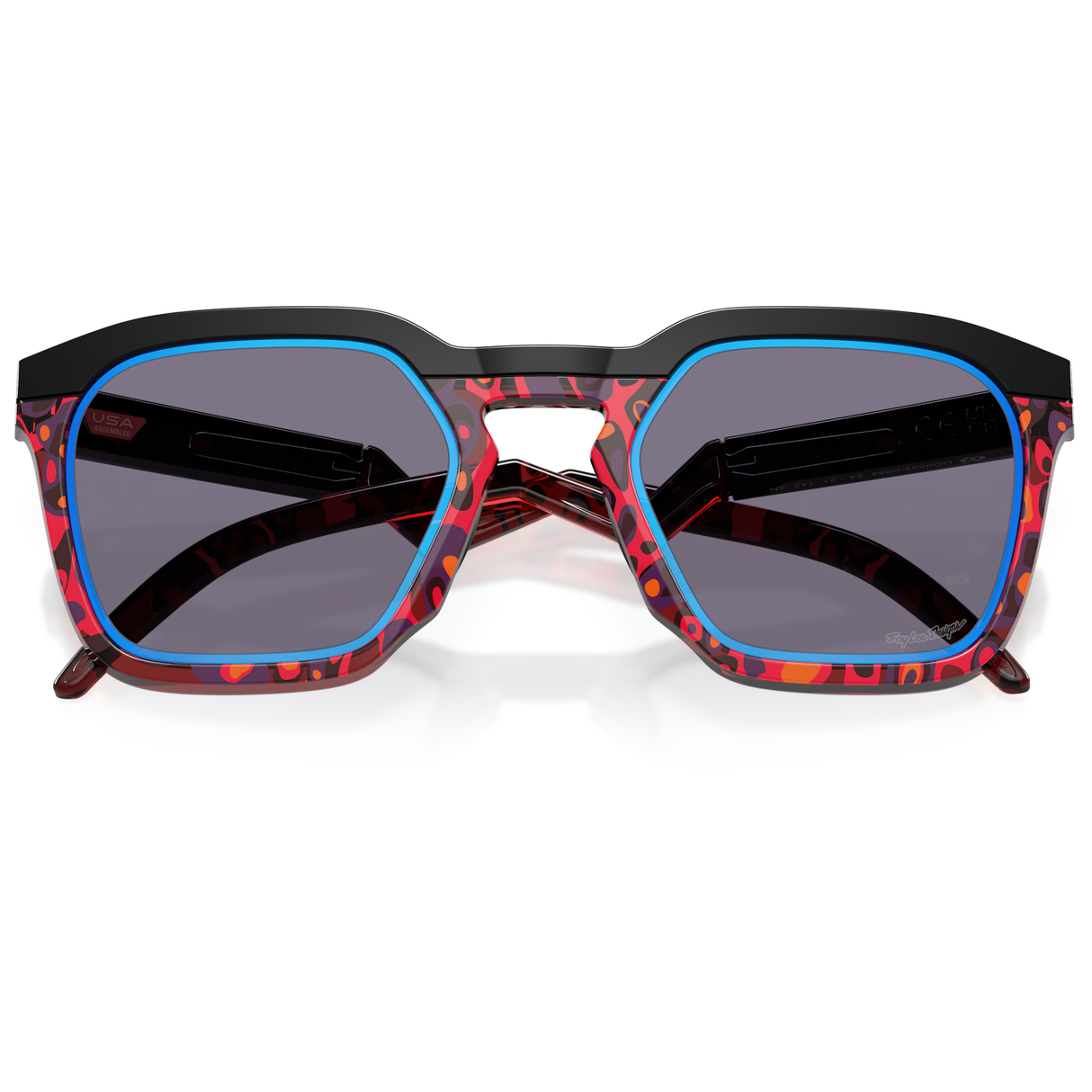Occhiali Oakley HSTN SQ Troy Lee Designs - Polished Black Prizm Grey Oakley