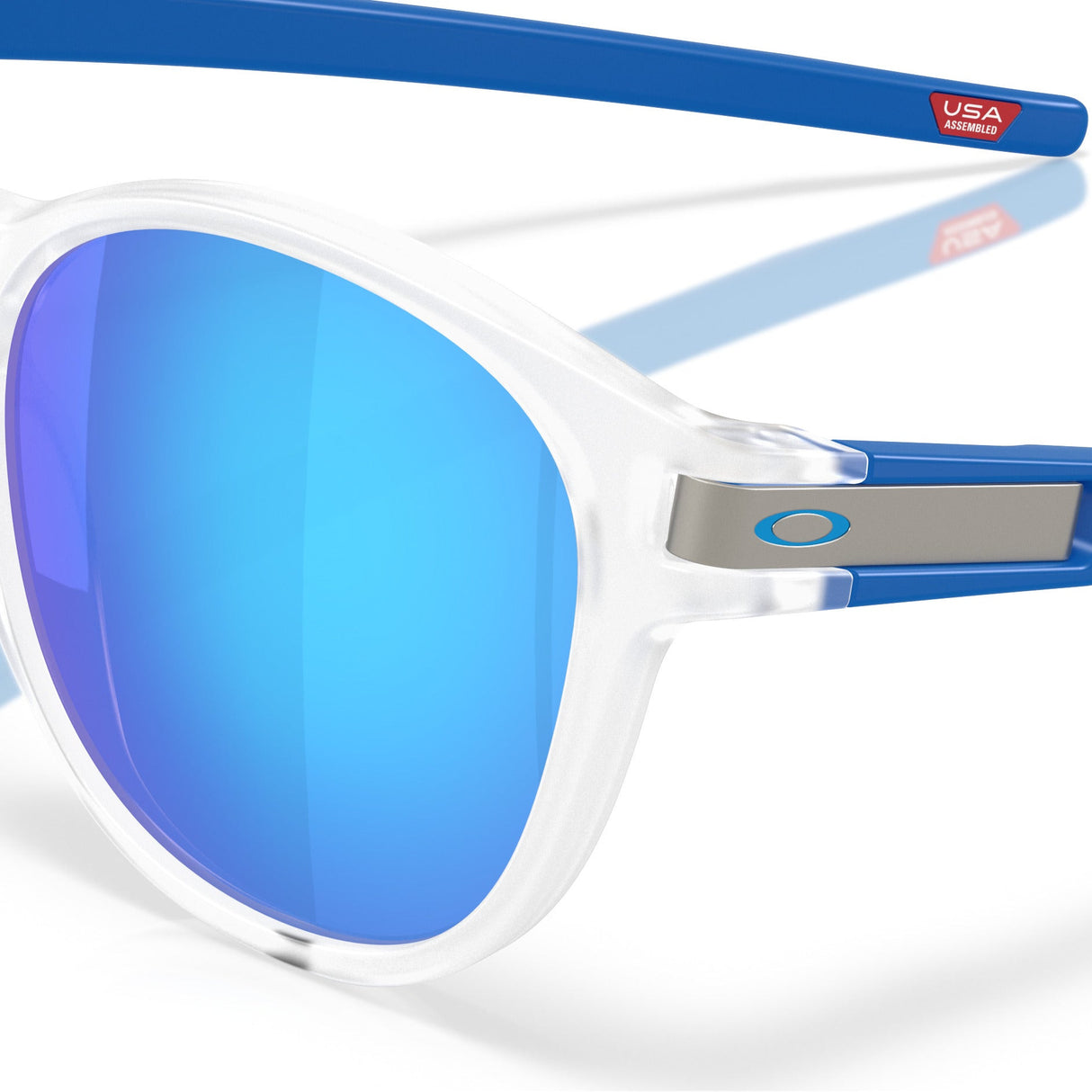 Occhiali Oakley Latch - Matte Clear Prizm Sapphire Oakley