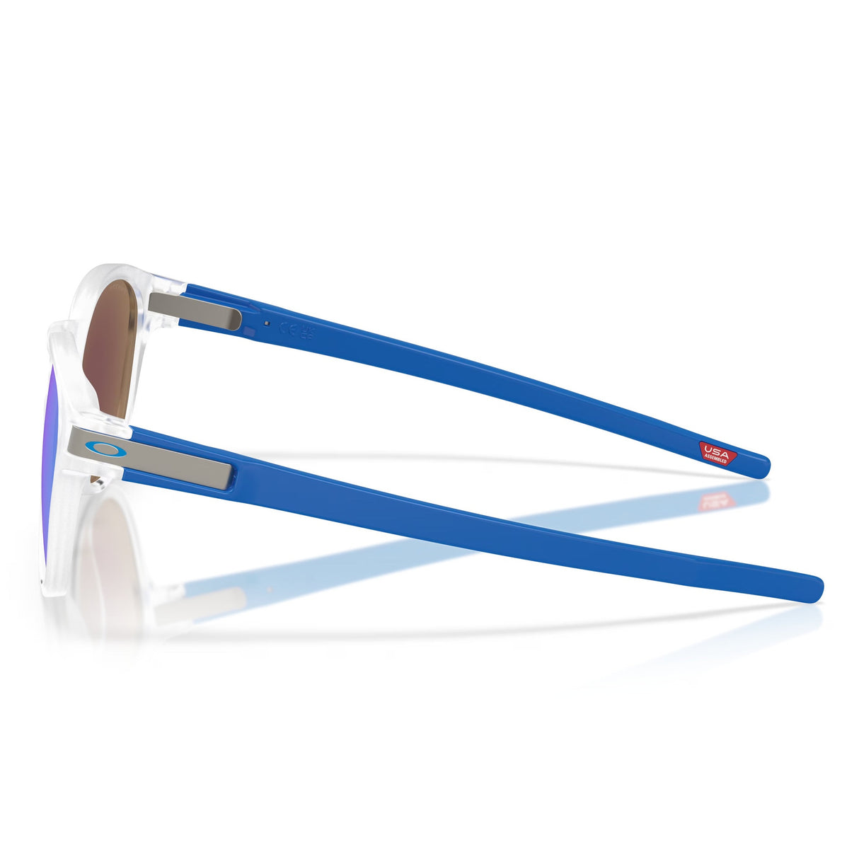 Occhiali Oakley Latch - Matte Clear Prizm Sapphire Oakley