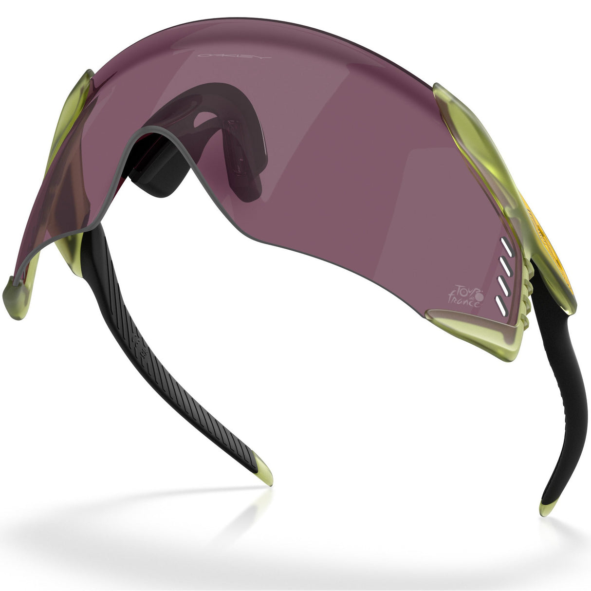 Lunettes Oakley Velo Kato Tour de France - Matte Trans Fern Prizm Road Black