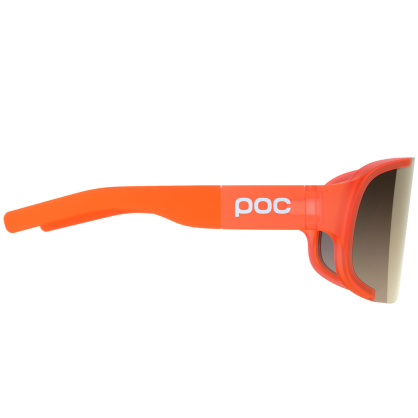 Occhiali Poc Aspire - Fluo Orange Translucent Clarity Road Partly Sunny Gold - I
