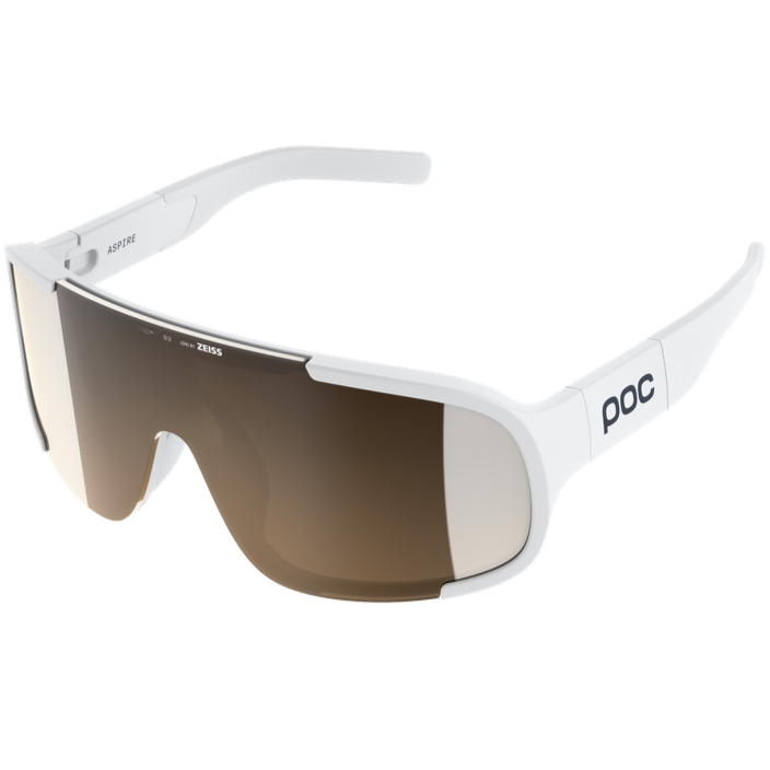 Occhiali Poc Aspire - Hydrogen White Clarity Trail Partly Sunny Silver - P