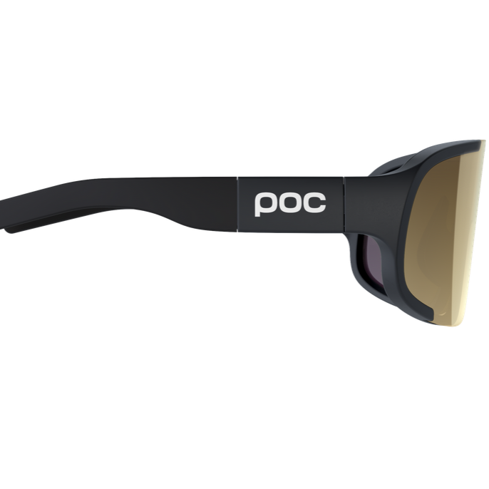 Occhiali Poc Aspire Mid - Uranium Black Clarity Road Partly Sunny Gold - N