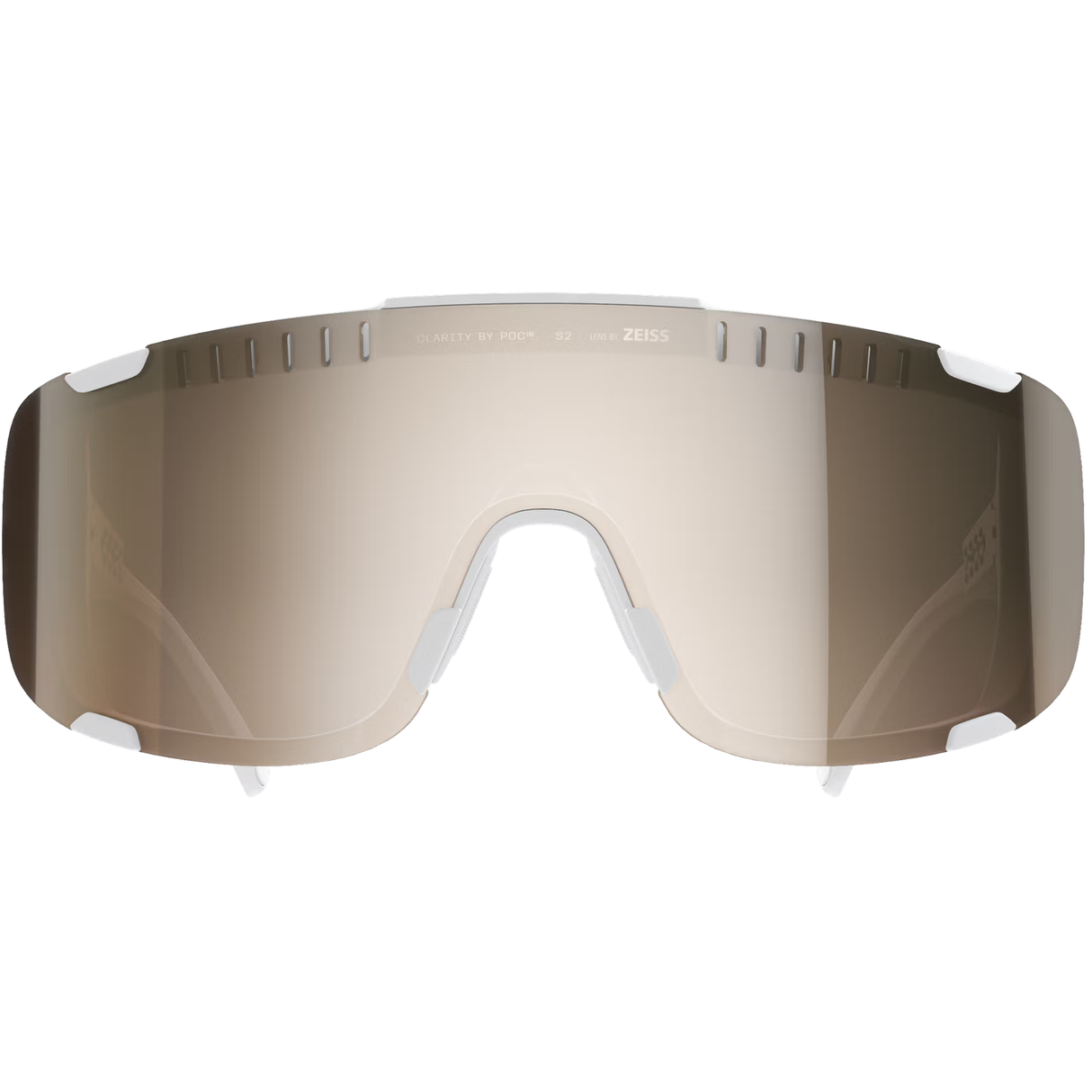 Gafas Poc Devour Mid + - Hydrogen White Clarity Trail Silver