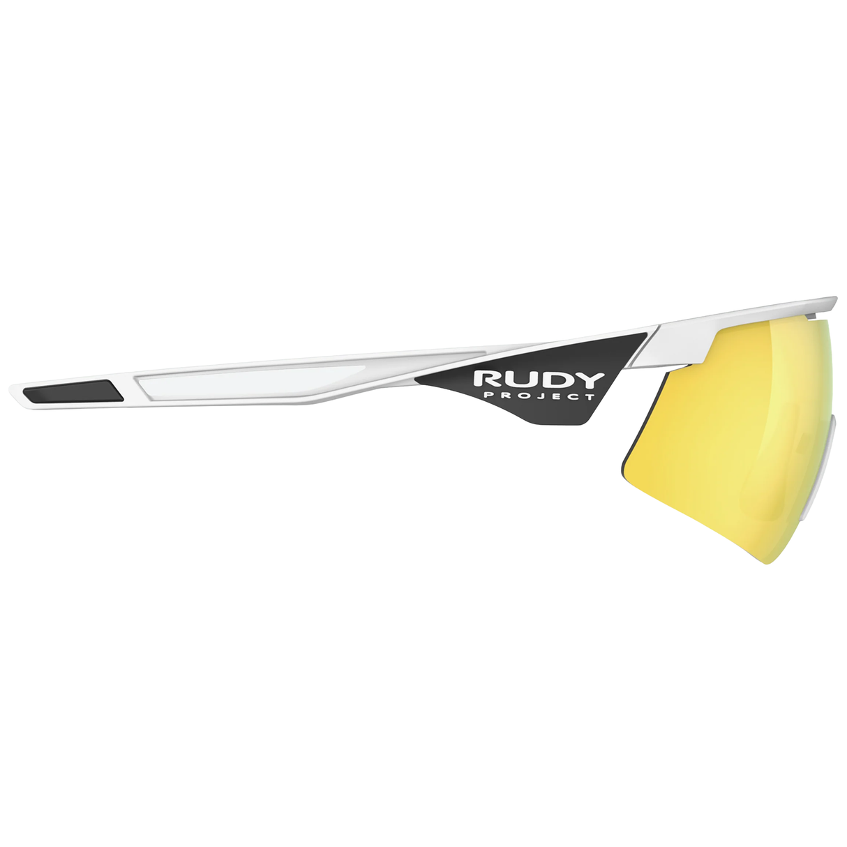Occhiali Rudy Project Turbolence Racing - White Matte Multilaser Yellow Rudy Project